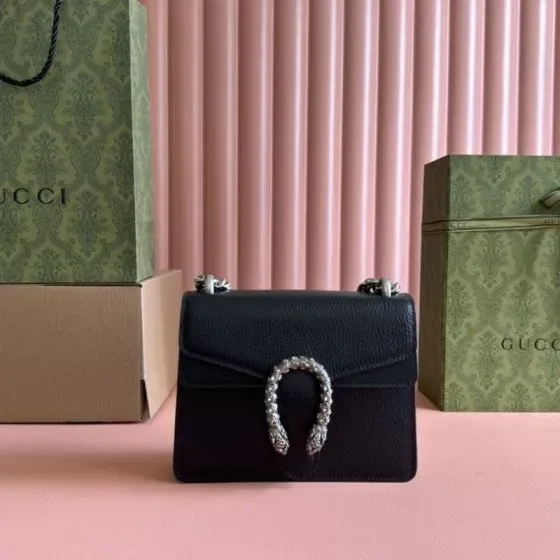 Gucci Dionysus Black Shoulder Bag