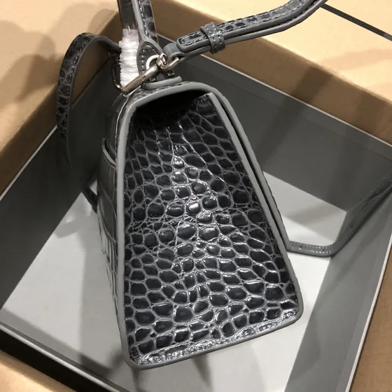 Balenciaga Hourglass Grey Top Handle