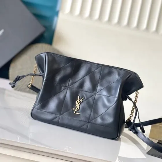 YSL Jamie 4 3 Pochon Black Crossbody