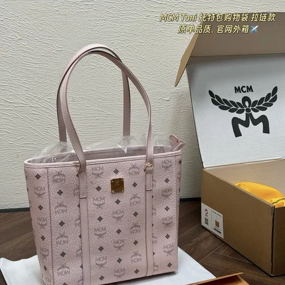 MCM Toni Rosa Borsa tote