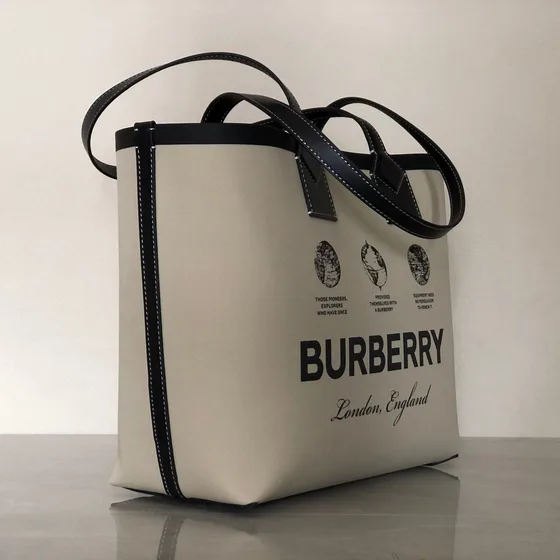 Burberry London Tote Beige Shoppertasketur