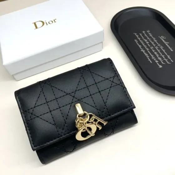 Dior Miss Dior Black Wallet