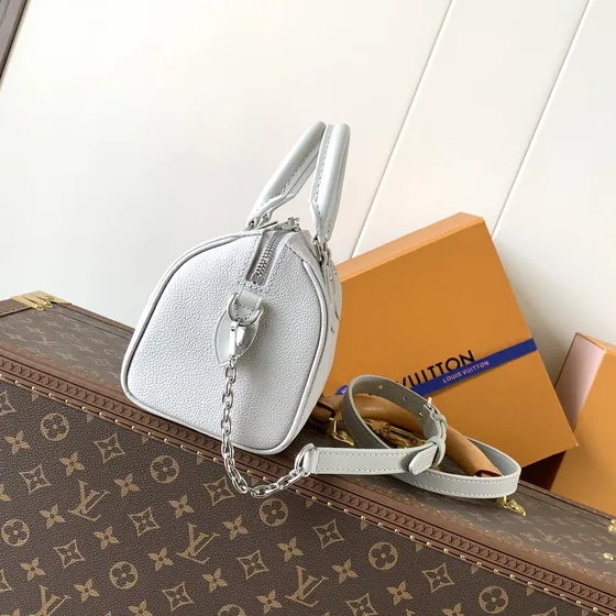 Louis Vuitton Speedy Blanco Asa superior