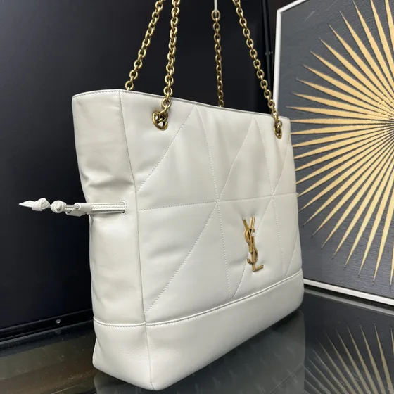 YSL Jamie 4.3 Shopperveske Krem Hvit Shopperveske