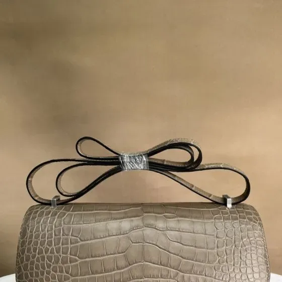 Hermes Constance Taupe Crossbody