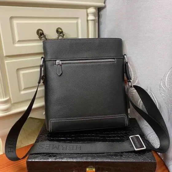 Hermes Evelyne Black 25-27-6cm messenger