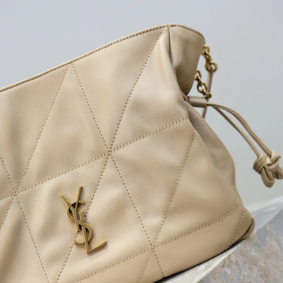 YSL Jamie 4.3 Small Chain Bag Beige Sac épaule