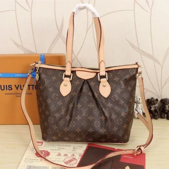 Louis Vuitton Palermo Brown Shoulder Bag