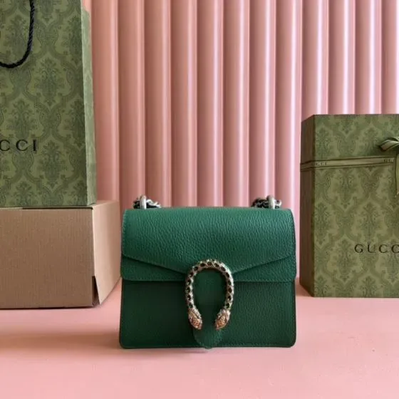 Gucci Dionysus Dark Green Shoulder Bag