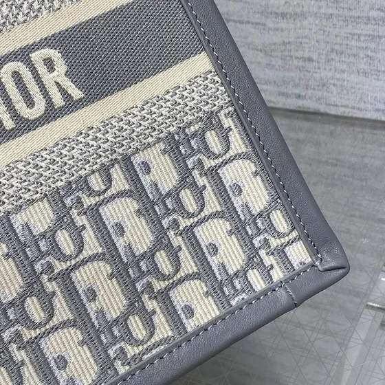Dior Dior Book Tote Grå Kass