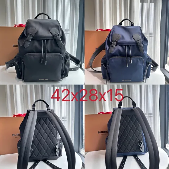 Burberry Rucksack Sac à dos Noir 42x28x15cm Sac à dos