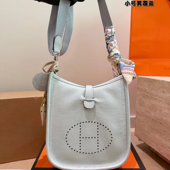 Hermes Evelyne Белый Crossbody
