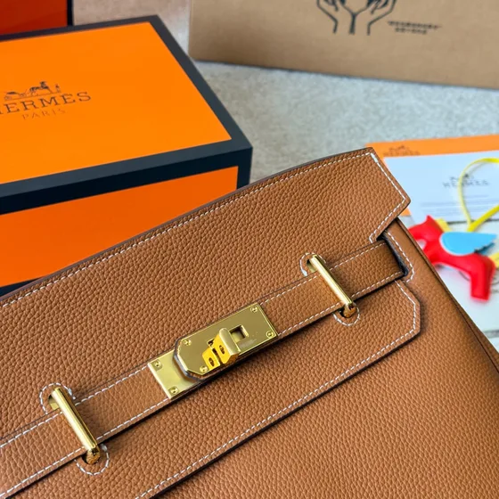 Hermes Kelly 24/24 Rygsæk Guld Rygsæk