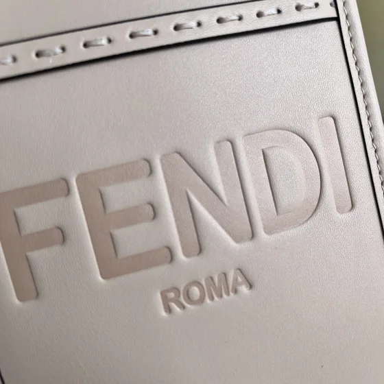Fendi Mini Sunshine Shopper Tote Light Rosa Borsa tote