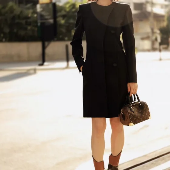 Louis Vuitton Speedy Brun Tophåndtag