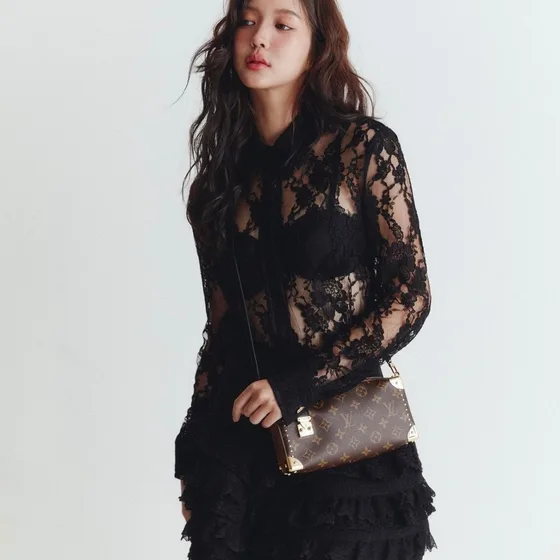 Louis Vuitton Pochette Felicie Коричневый Woc