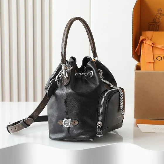 Louis Vuitton Noe Trunk Black Crossbody