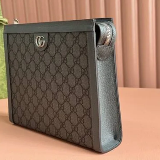 Gucci Ophidia GG Supreme Hitam Kelabu everyday