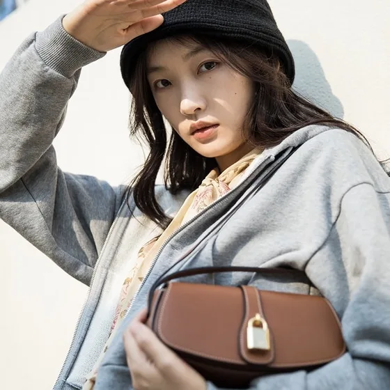 Celine Tabou Brown Shoulder Bag