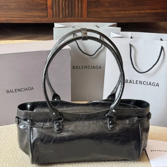 Balenciaga Le City Bag Black Top Handle