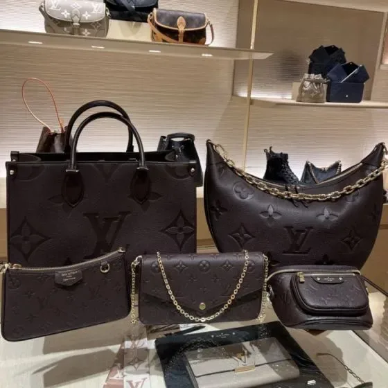Louis Vuitton Onthego Black Tote Bag