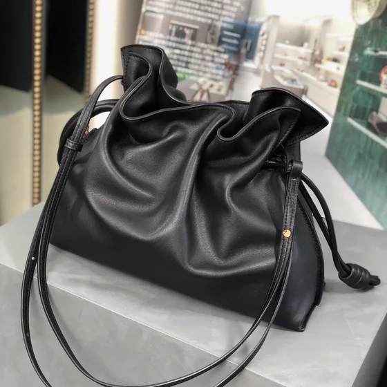 Loewe Flamenco Clutch Black Clutch