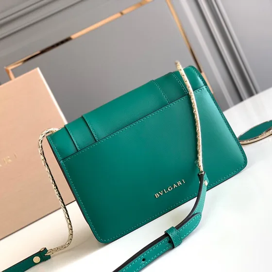 Bvlgari Serpenti Forever Emerald Verde Crossbody