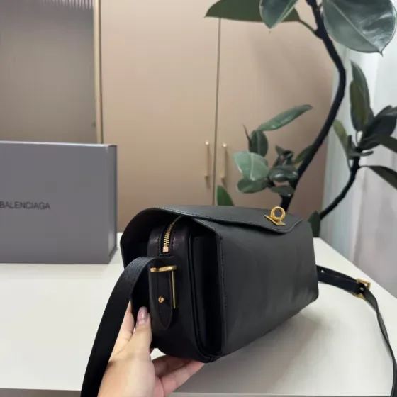 Balenciaga Tool 2 0 Small Flap Bag Black Crossbody