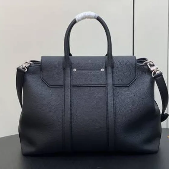 Louis Vuitton Georges Tote Sort preget skinn 41x29x14cm business