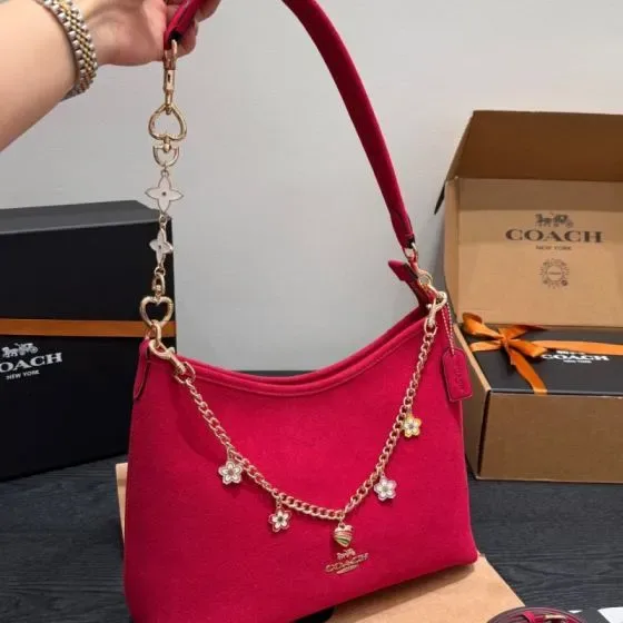 Coach City Bucket Bag Modified Version Red Shoulder Bag