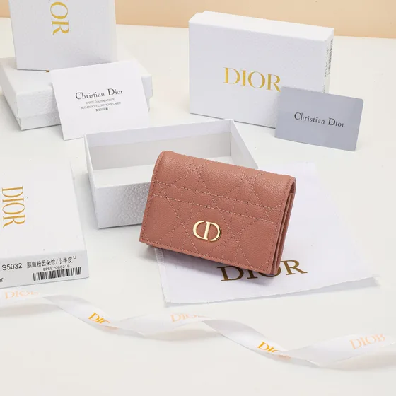 Dior Dior Caro Xs Portafoglio Blush/Camel Portafoglio