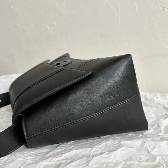 Balenciaga Downtown Hourglass Skulderveske Sort Skulderveske