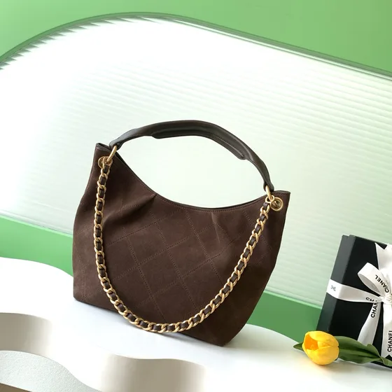Chanel Hobo Bag Brun Hobo