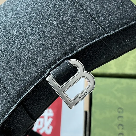 Balenciaga Coin Purse With Strap Nero Coin Purse