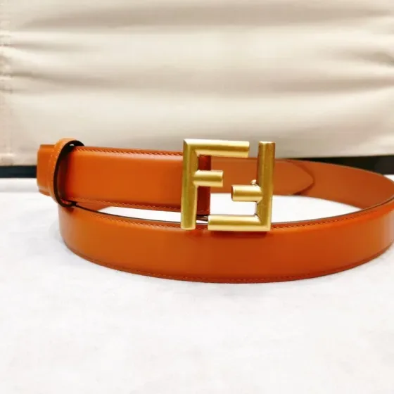 Fendi Ff Belt Cognac Belt Bag