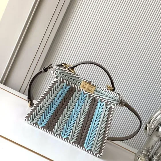 Fendi Peekaboo Iseeu Small Multicolor Top Handle