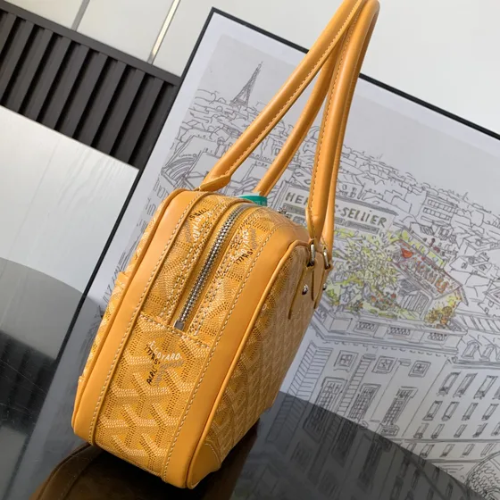 Goyard Saint Martin Yellow Top Handle