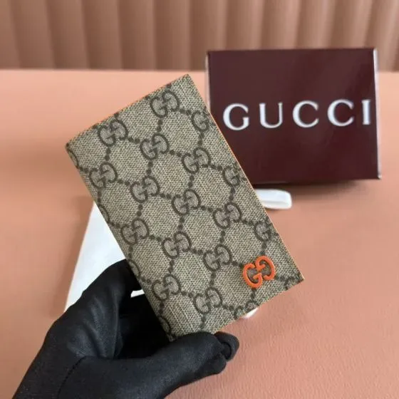 Gucci Gg Bifold Wallet Beige Wallet