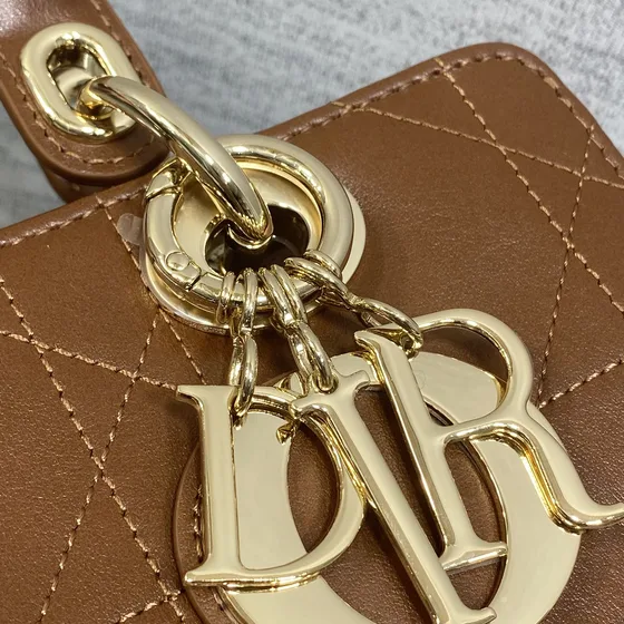 Dior Lady Dior Marrón Asa superior
