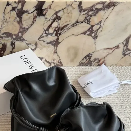 Loewe Flamenco Purse Black Shoulder Bag
