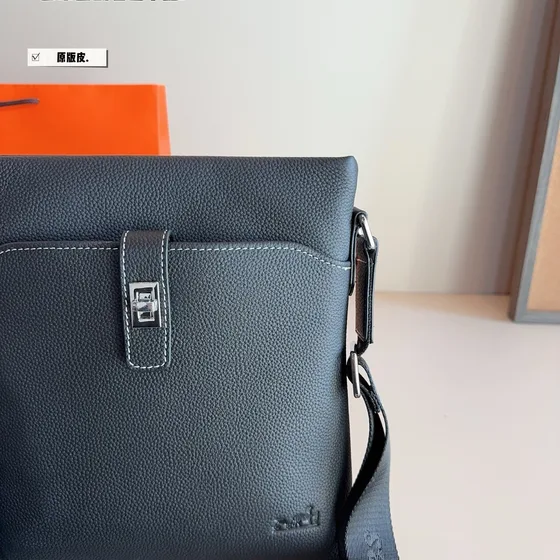 Hermes Flip Borsa messenger Nero Crossbody