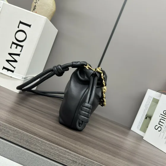 Loewe Flamenco Purse Nero Crossbody