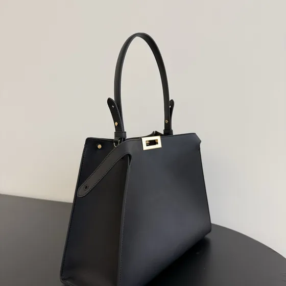 Fendi Peekaboo I See U Medium Black Top Handle
