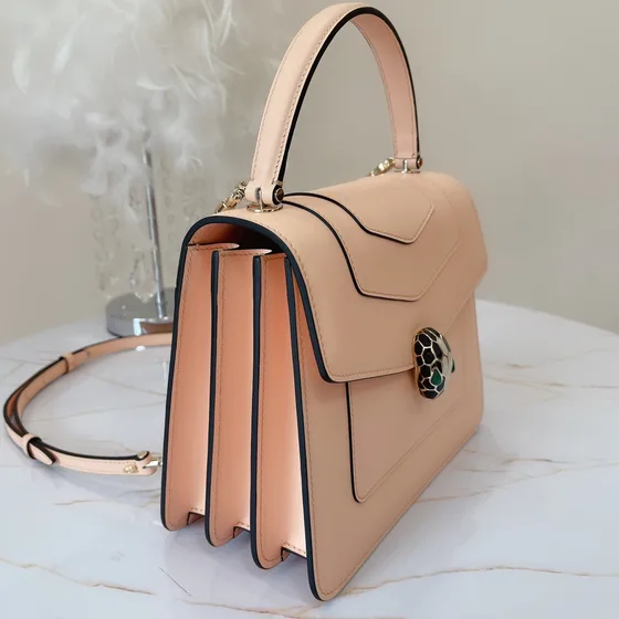 Bvlgari Serpenti Forever Top Handle Light Pink Top Handle