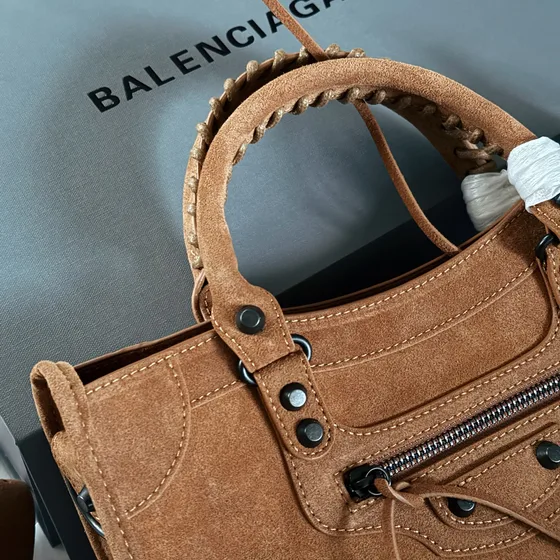 Balenciaga Neo Classic City Mini Bag Braun Henkel