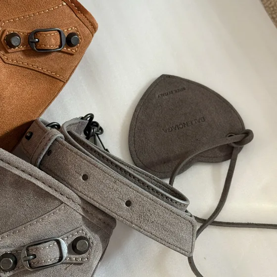 Balenciaga Le Cagole City Bag Grå Topphandtag