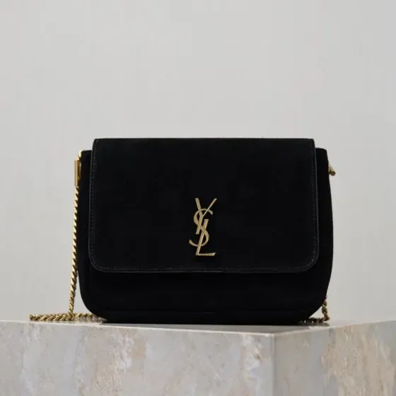 YSL Medium Nolita Satchel Black Shoulder Bag