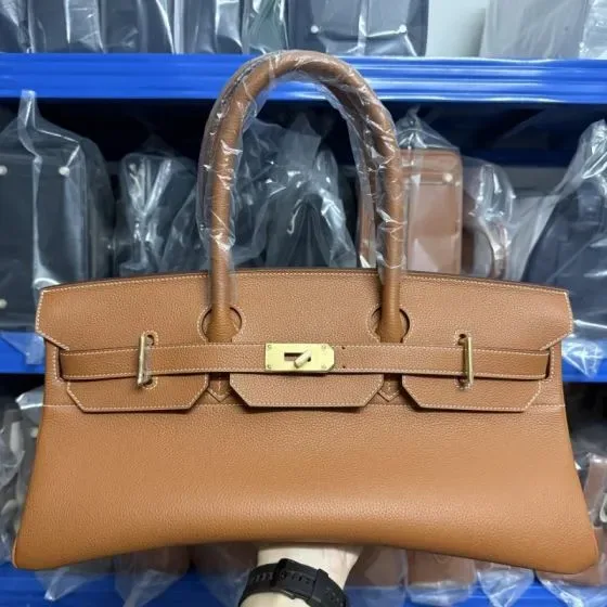 Hermes Shoulder Birkin Brown Top Handle