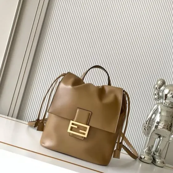 Fendi Baguette Backpack Caramel Backpack