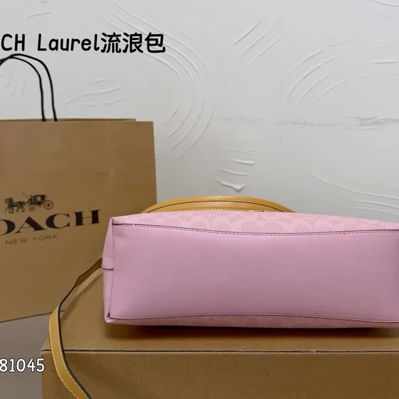 Coach Laurel Rosa Schultertasche